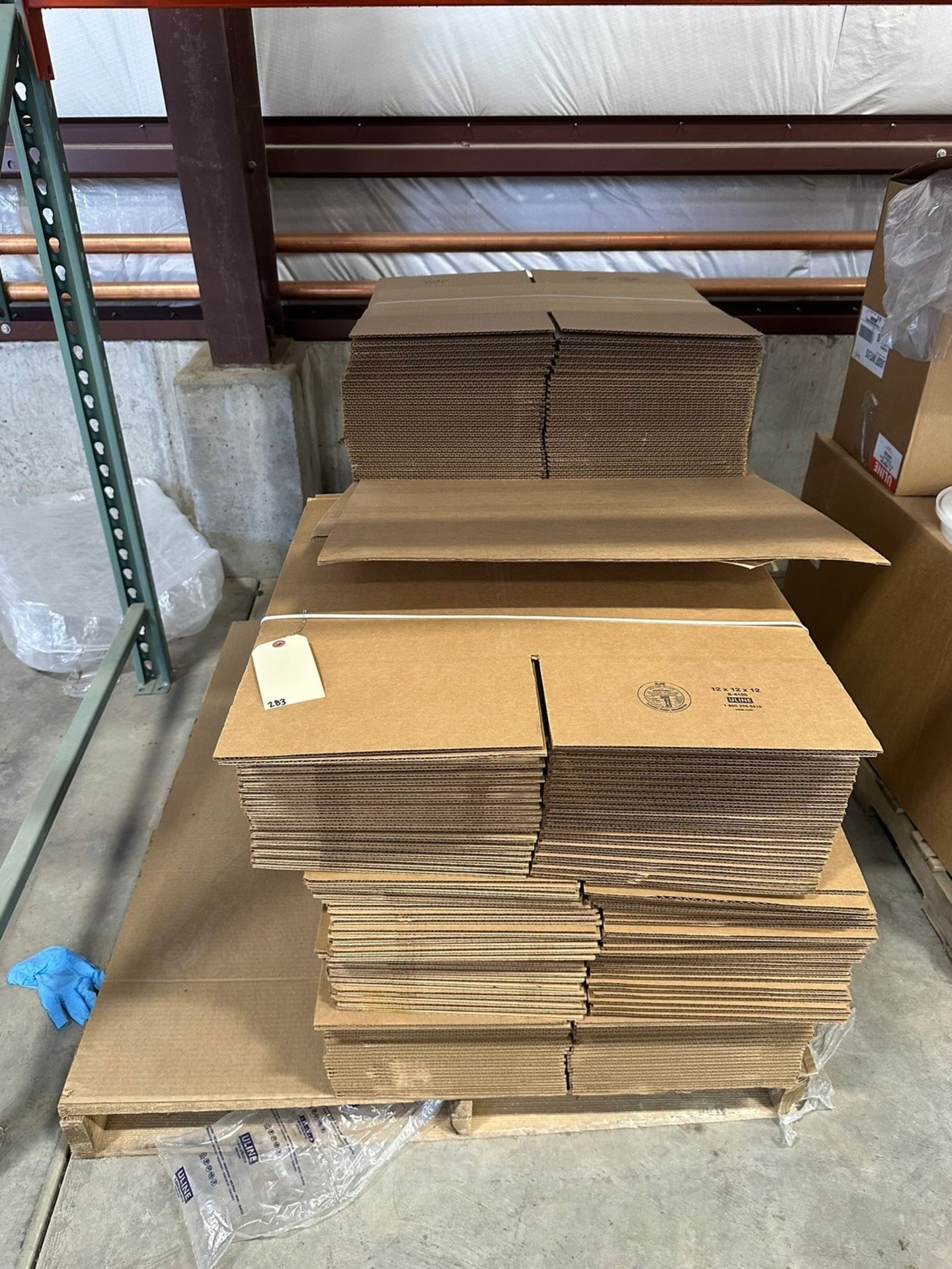 Pallet of 10''x10''x15'' Boxes | Rig Fee $35