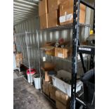 Shelf With Contents, Valves, Seals, | Rig Fee $250