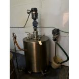 Stainless Steel Jacketed Tank 450L, With Agitation | Rig Fee $125