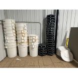 Trash Cans With Dollies and Lids | Rig Fee $200