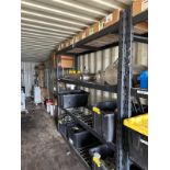 Shelf With Contents, Clamps, Valves, Misc. | Rig Fee $250