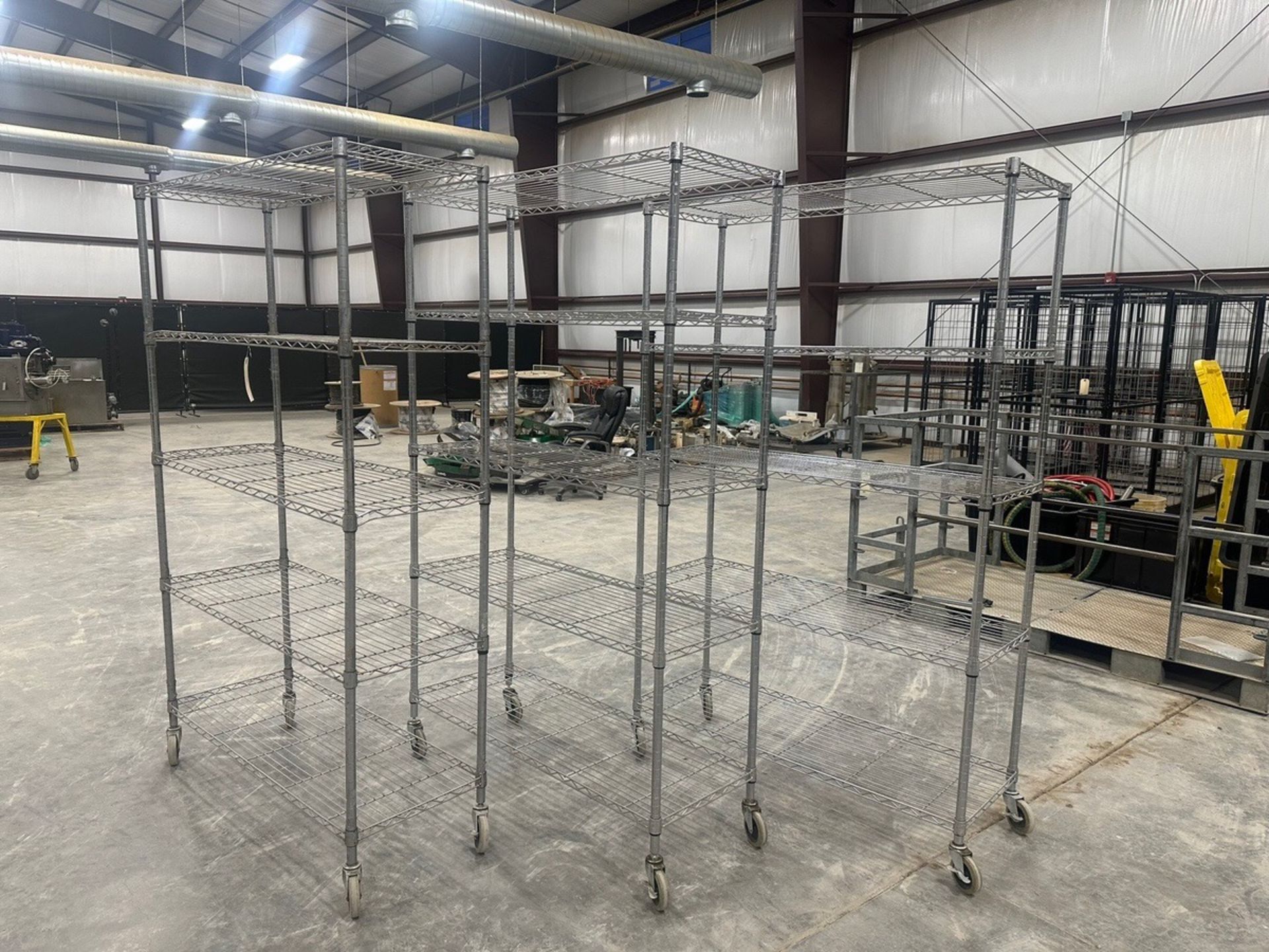 3 Metro Racks On Casters | Rig Fee $75 - Image 6 of 7