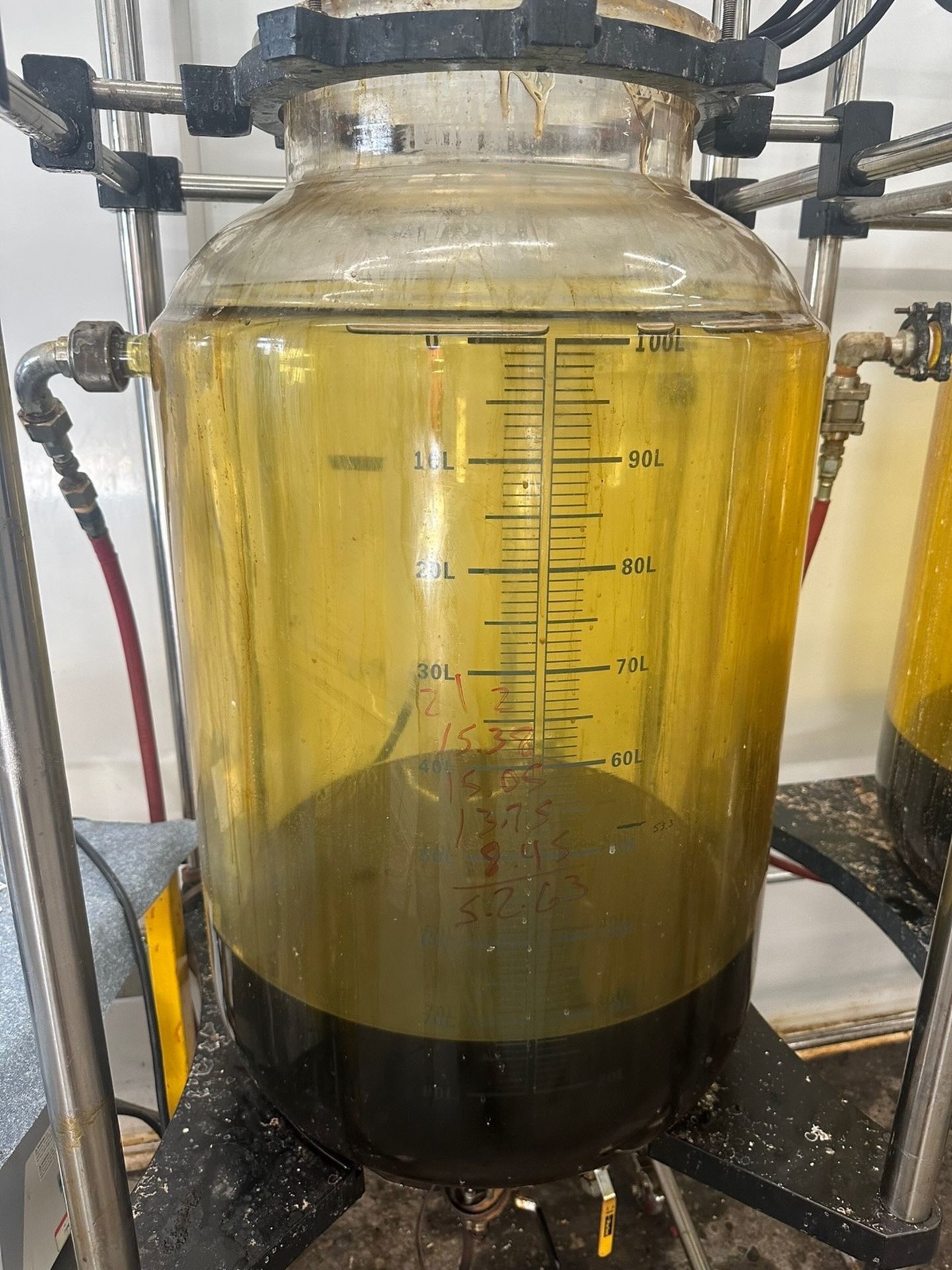 100L Glass Reactor, Jacketed | Rig Fee $125 - Image 2 of 3