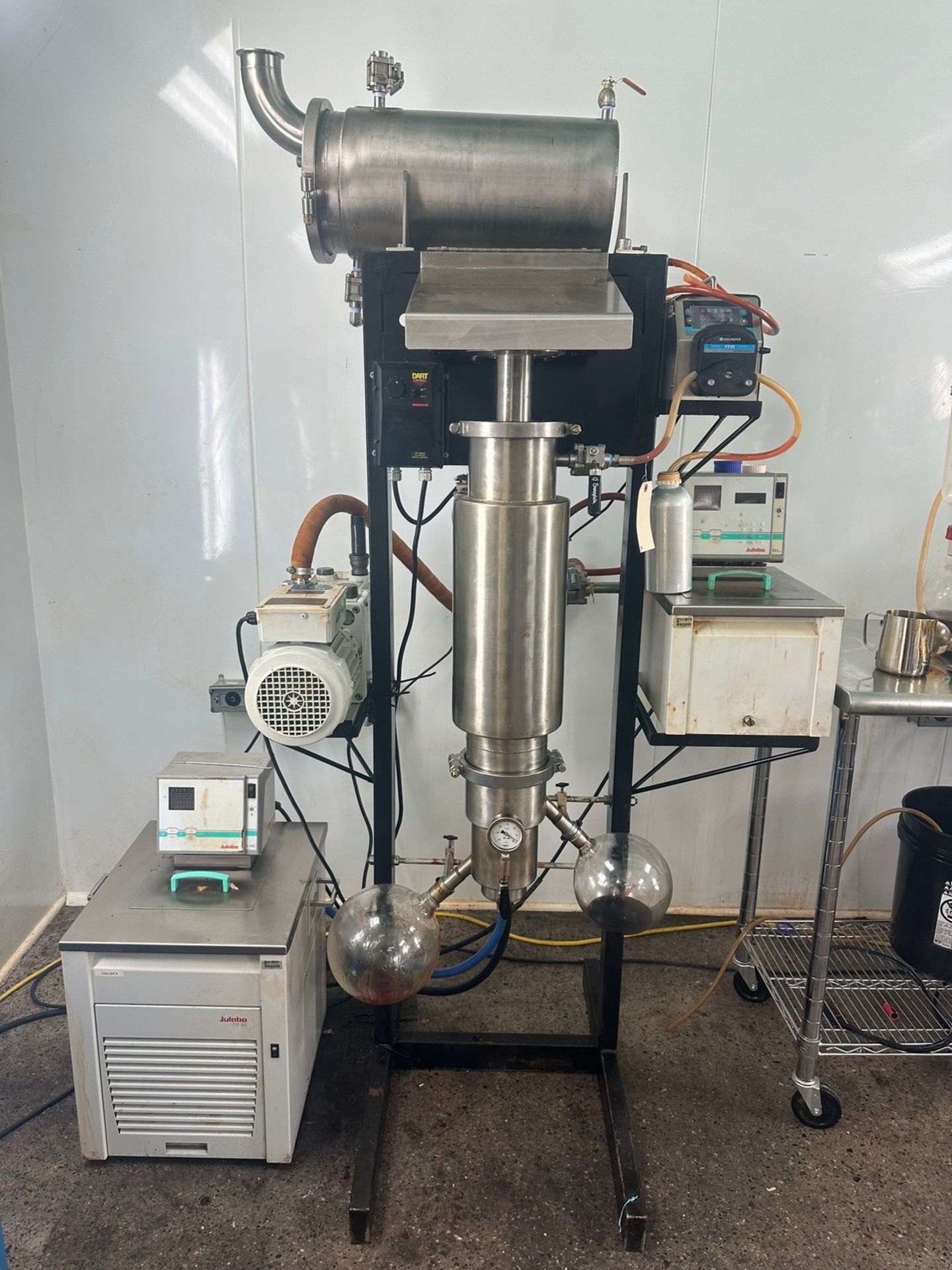 CBD Extractor With, Julaba Heat Bath, Chemical Pump, Dart VFD, Edwards 30 | Rig Fee $350