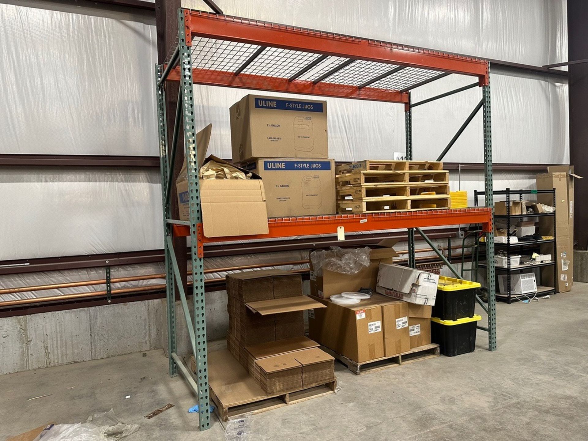 Section of pallet Racking | Rig Fee $125 - Image 4 of 4