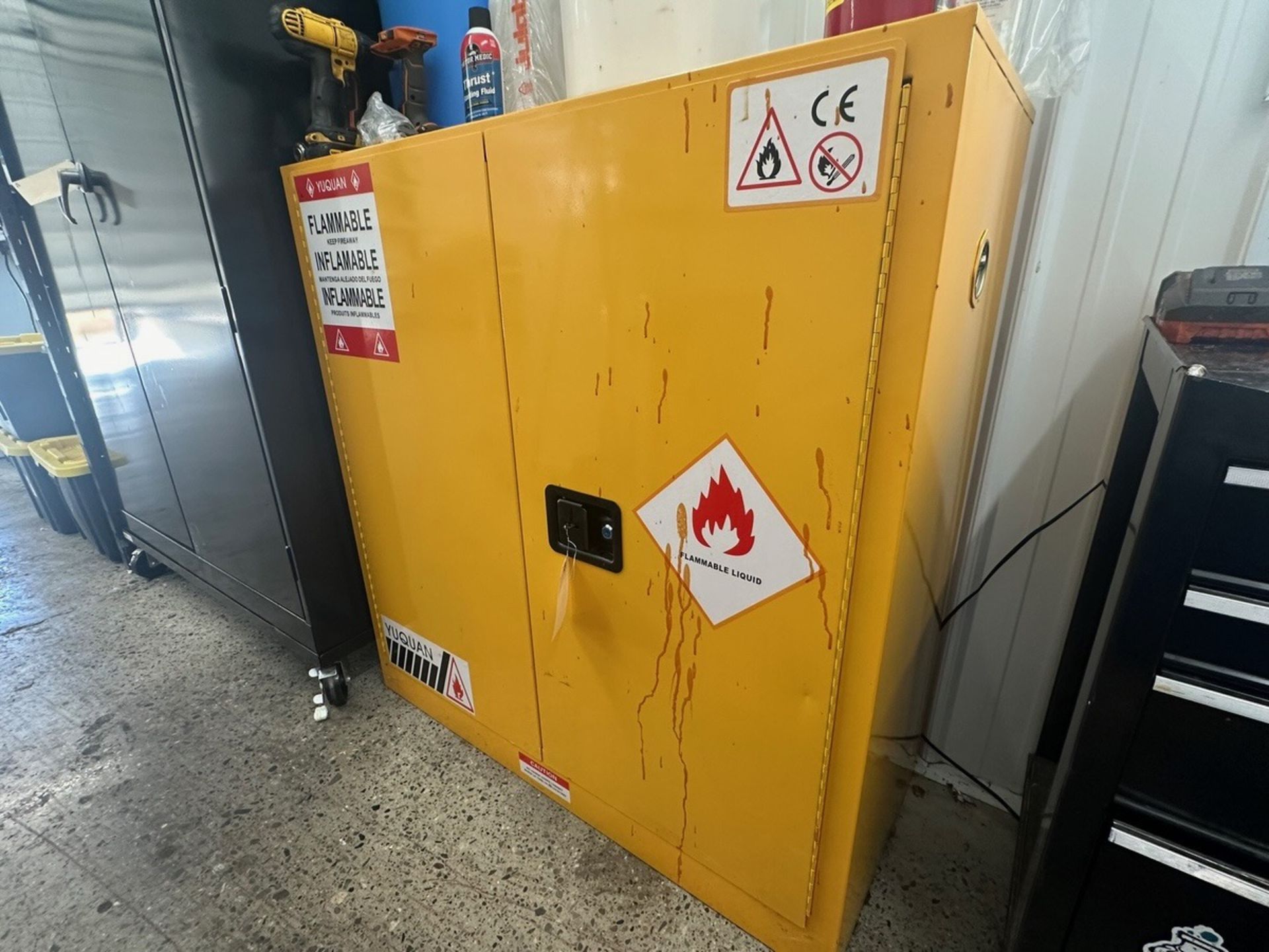Yuquan Flammable Cabinet | Rig Fee $125 - Image 2 of 2