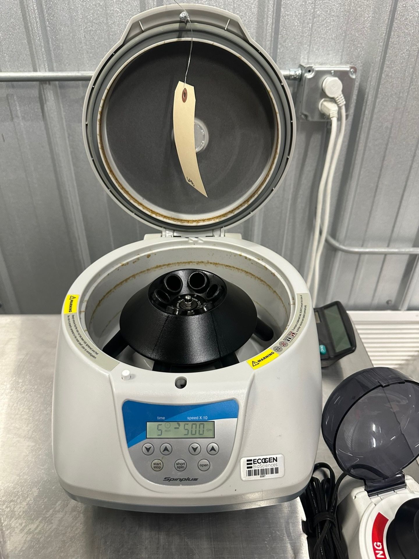 Spinplus Mini Centrifuge, Model Spinplus-6 S/N TP200702056 | Rig Fee $50