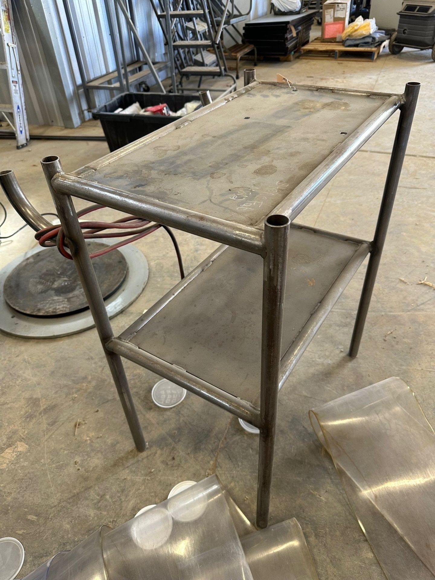 Stainless Steel Workbench With Outlets | Rig Fee $35 - Image 2 of 3