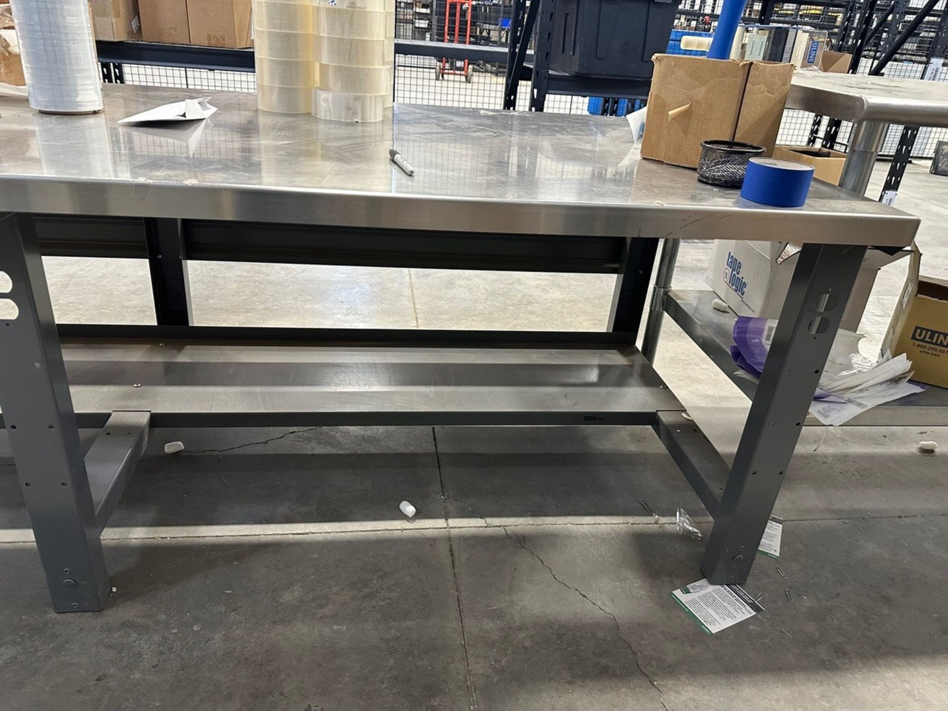 Stainless Steel Table No Contents | Rig Fee $125 - Image 4 of 5