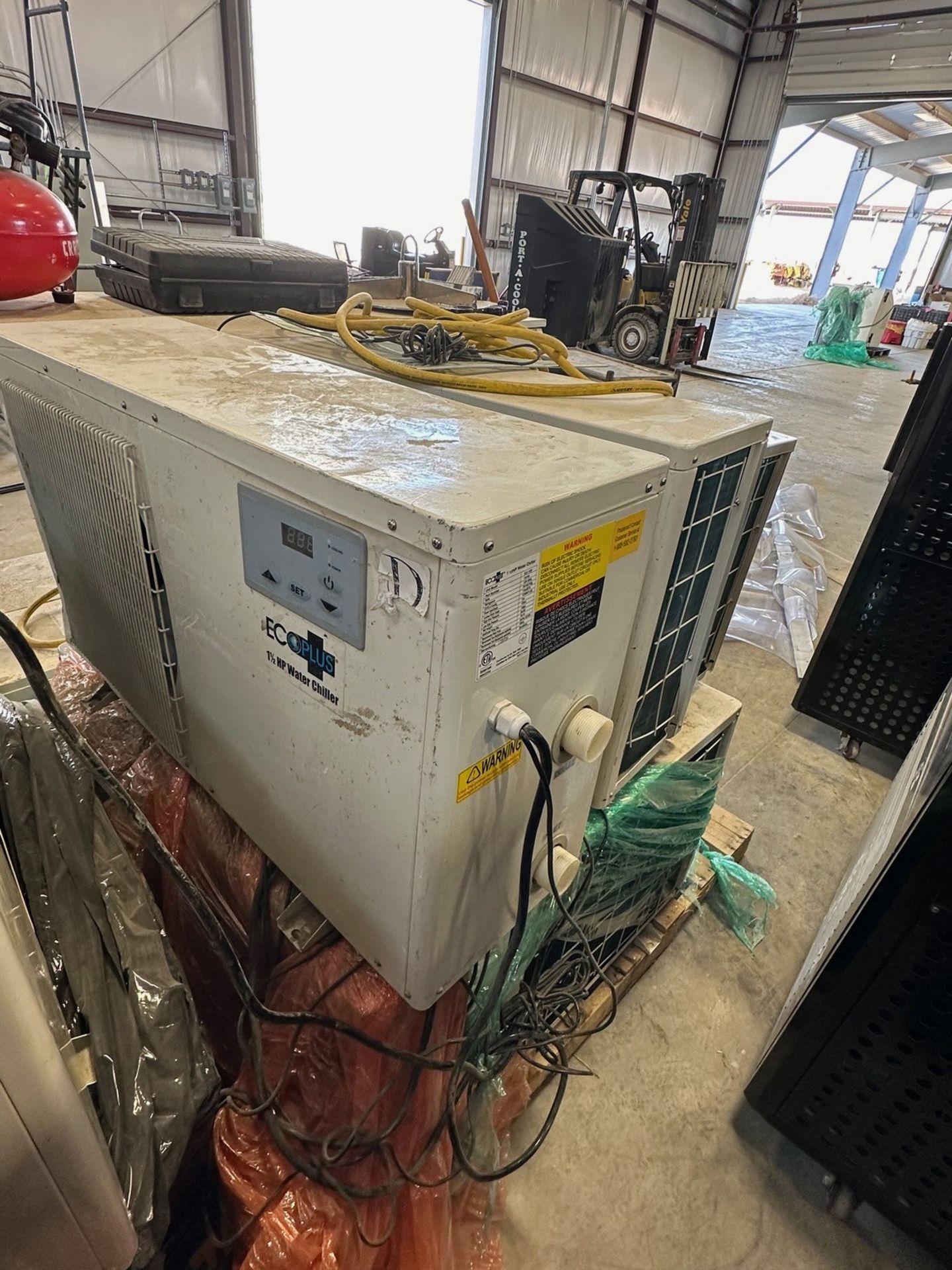 Pallet Of Eco Plus 1 1/2hp water Chillers | Rig Fee $50 - Image 3 of 4