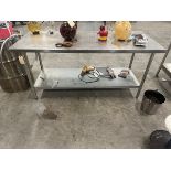 Stainless Steel Table No Contents | Rig Fee $75