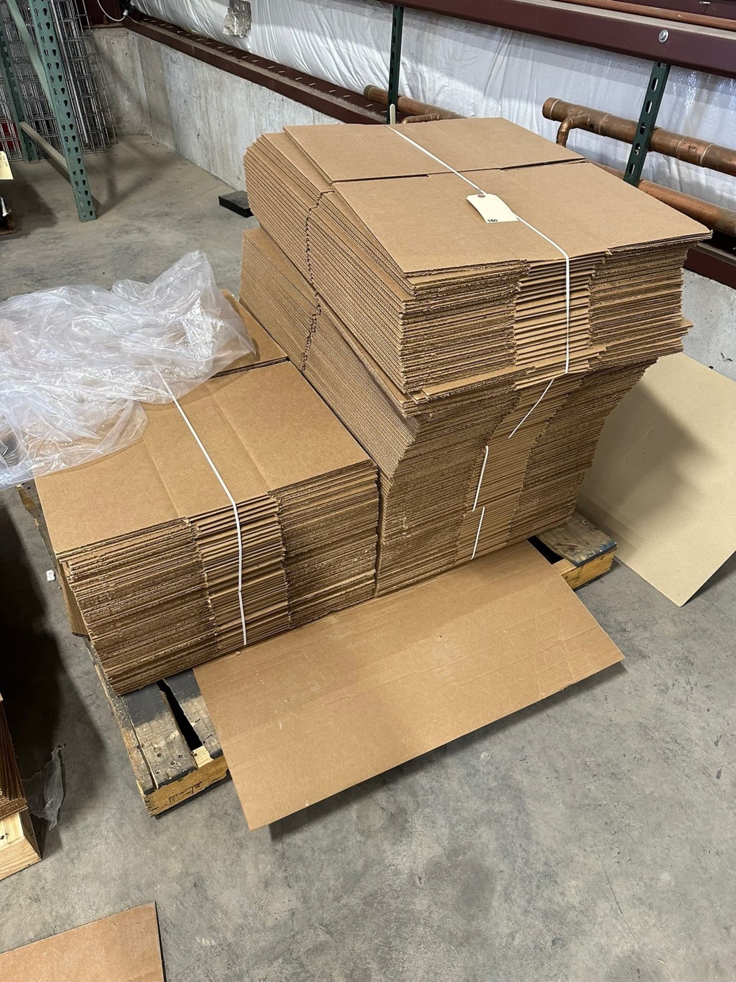 Pallet Of 6''x6''x6'' Uline Boxes | Rig Fee $35