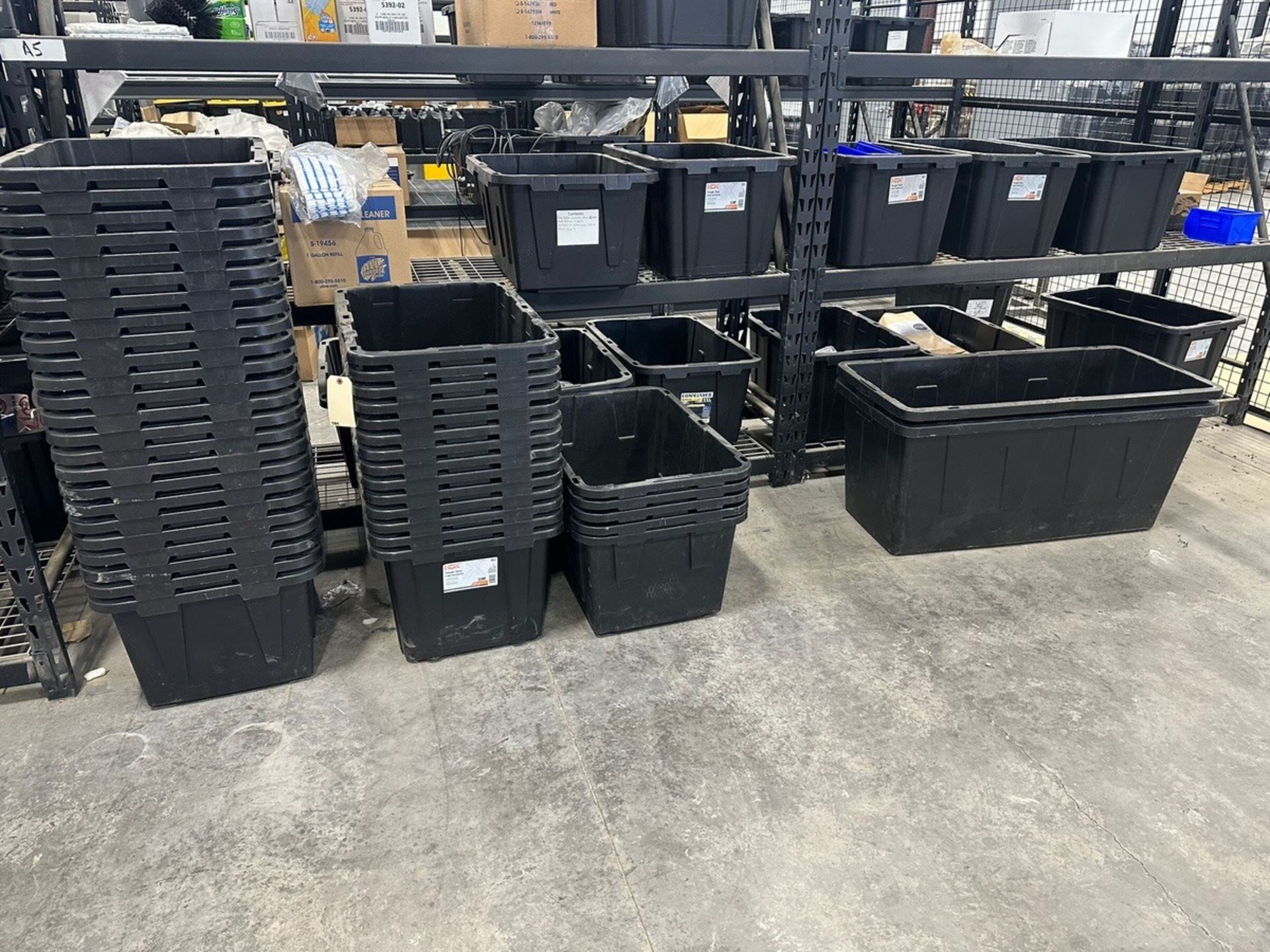 Heavy Duty Totes w/ Lids (Lids located Elsewhere and will be included) | Rig Fee $35