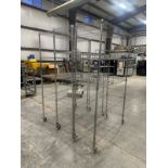 3 Metro Racks On Casters | Rig Fee $75