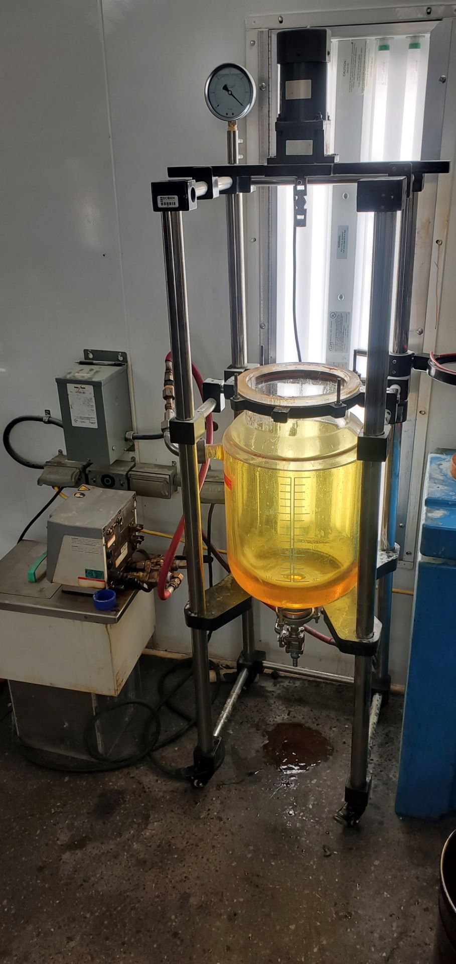 20L Glass Reactor, Jacketed | Rig Fee $75
