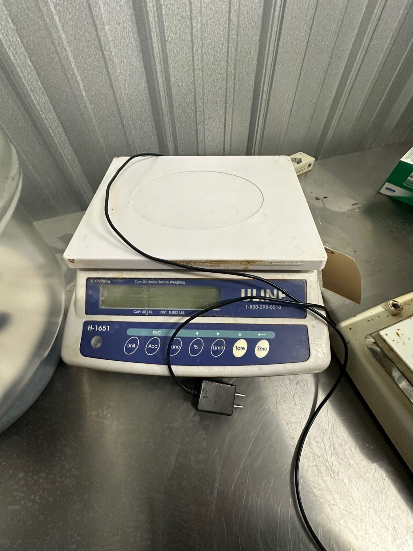 Uline Lab Scale Model H-1651 | Rig Fee $35