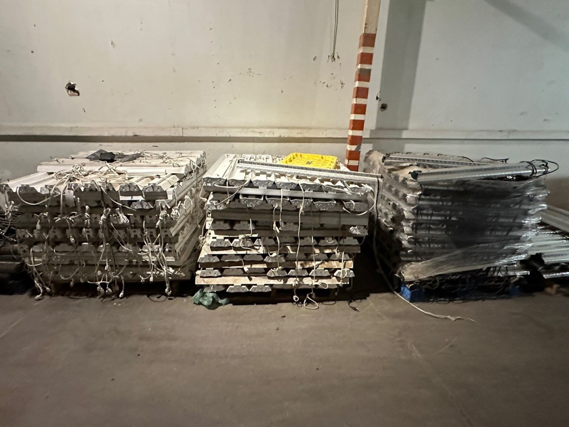 (2) Pallets of Lithonia Model 1233 Fluorescent Shop Lights, and (1) Palle | Rig Fee $200