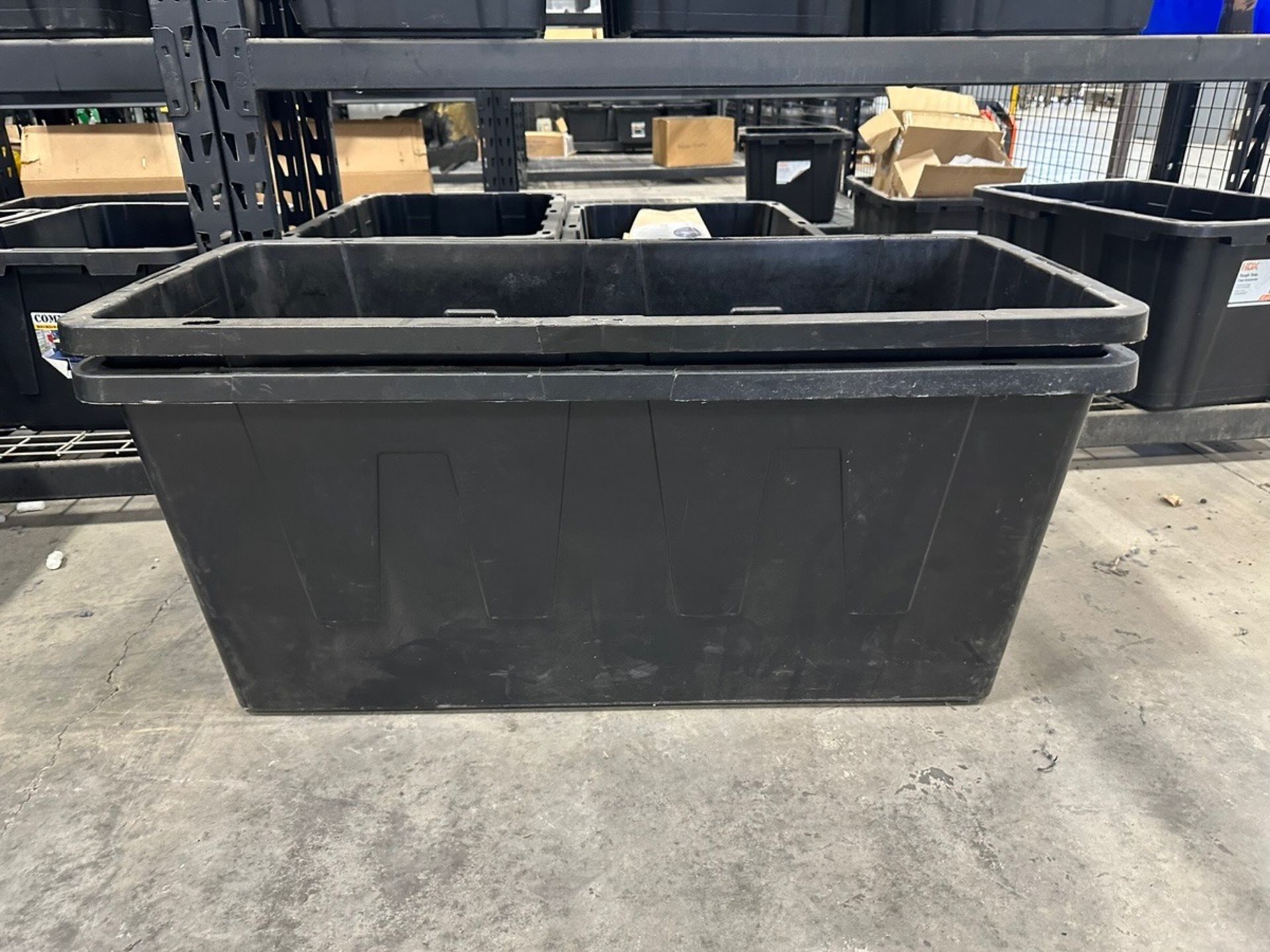 Heavy Duty Totes w/ Lids (Lids located Elsewhere and will be included) | Rig Fee $35 - Image 8 of 9