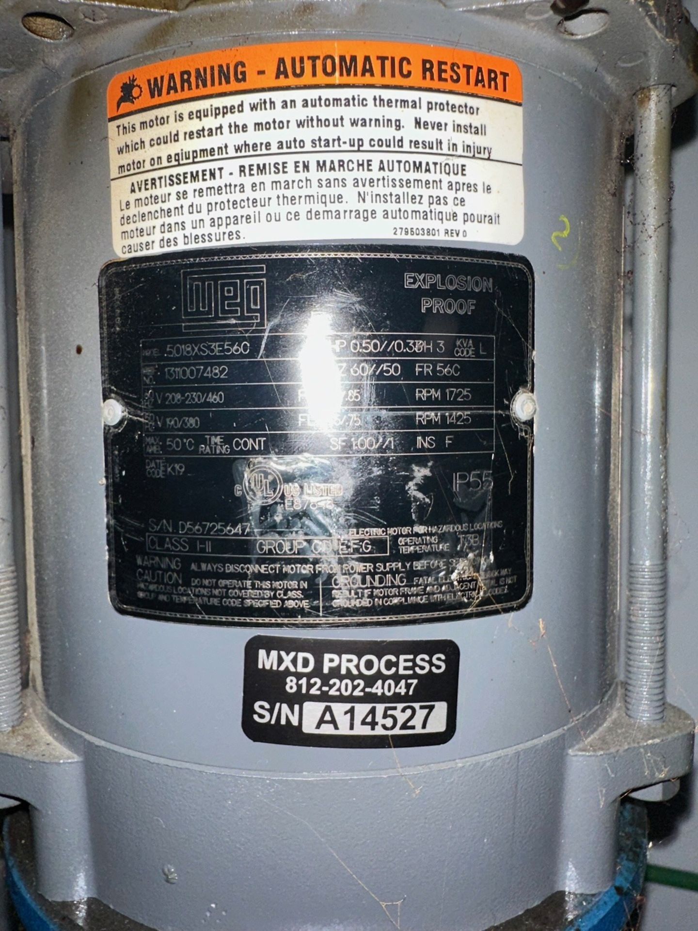 Stainless Steel Jacketed Tank 450L, With Agitation | Rig Fee $125 - Image 3 of 3