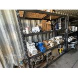 Shelf With Contents, Excludes Edwards Vacuum Pumps | Rig Fee $200