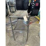 Stainless Steel Workbench With Outlets | Rig Fee $35