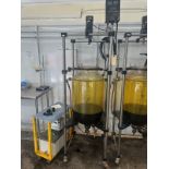 100L Glass Reactor, Jacketed | Rig Fee $125