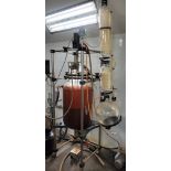 100L Jacketed Glass Reactor, with Agitator | Rig Fee $75