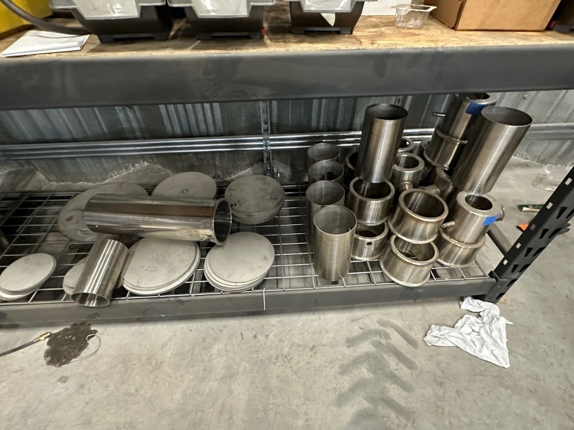Shelf With Contents, Stainless Steel Fittings | Rig Fee $125 - Image 11 of 12