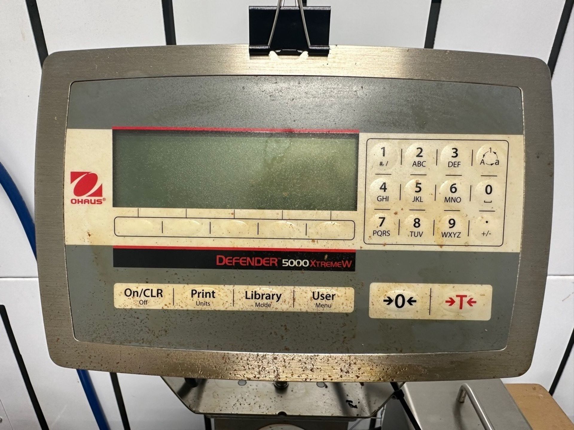 Ohaus Product Scale, Defender 5000, Model TD52XW, S/N B914489275 | Rig Fee $35 - Image 2 of 4