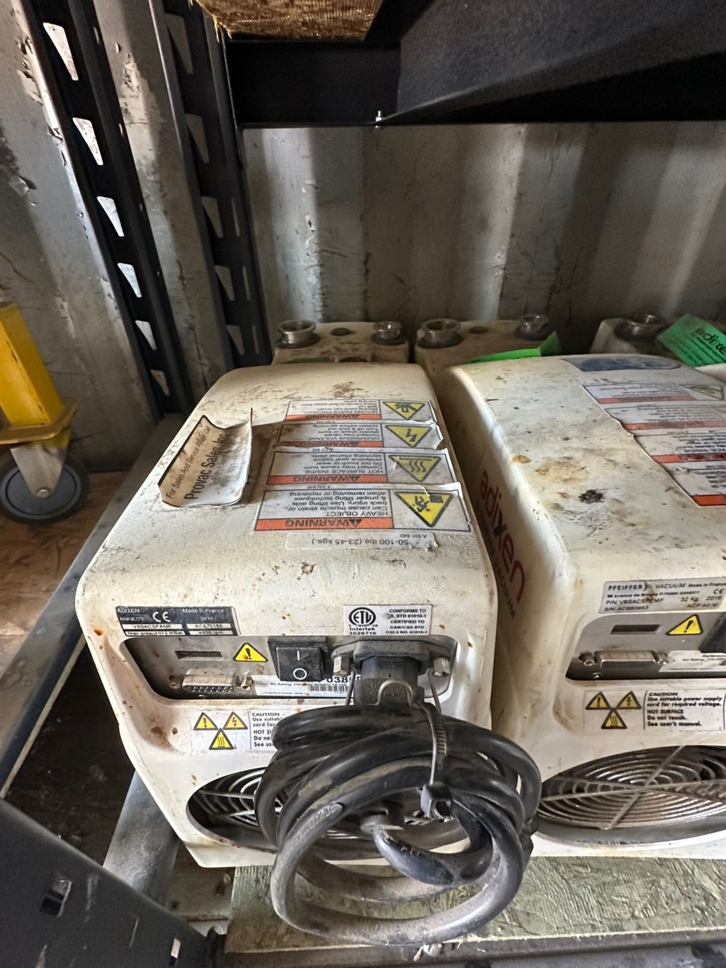 Shelf With Contents, Vacuum Pumps, Filters | Rig Fee $200 - Image 13 of 17