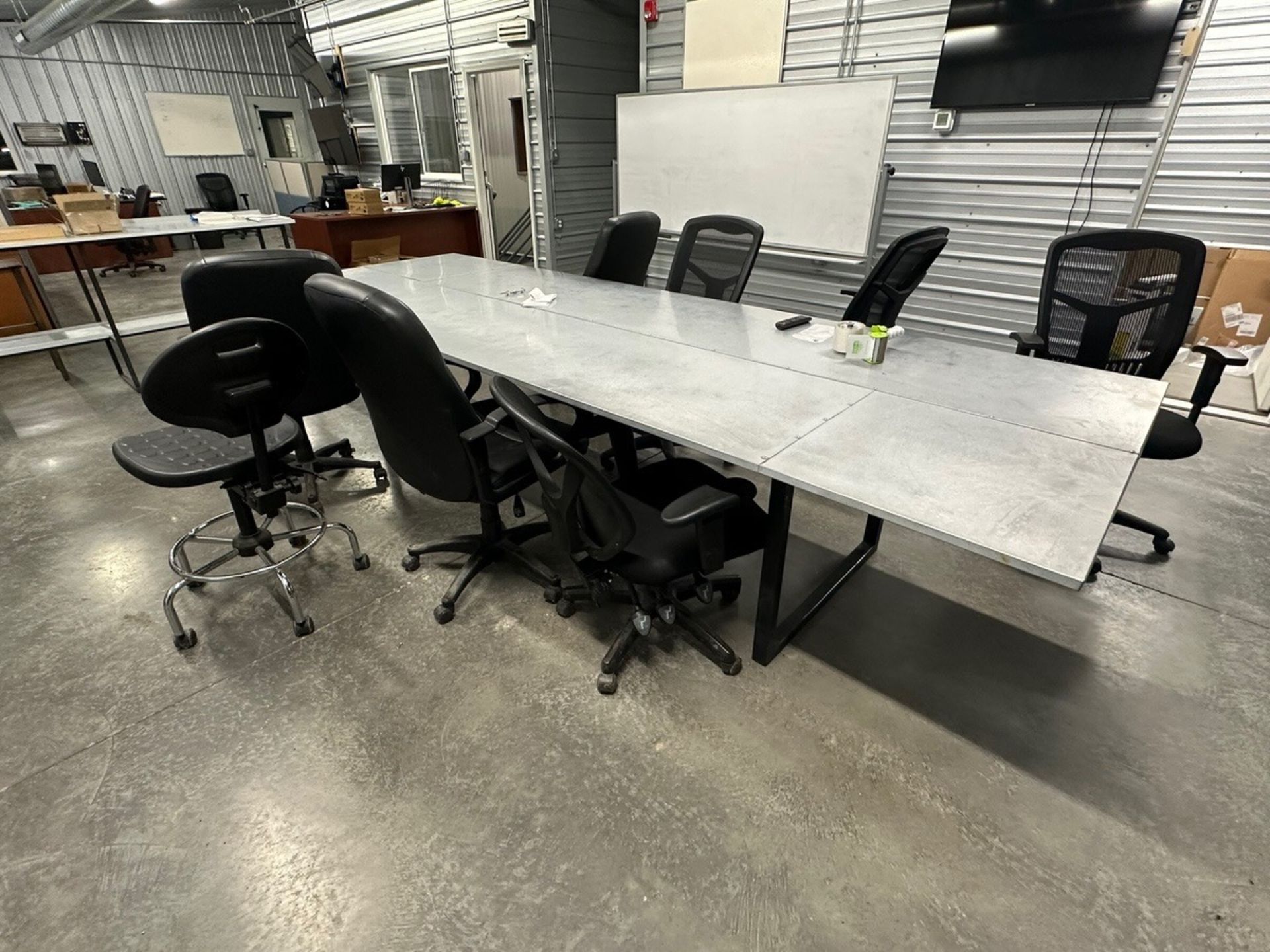 Conference Table With 6 Chairs | Rig Fee $75 - Image 5 of 8