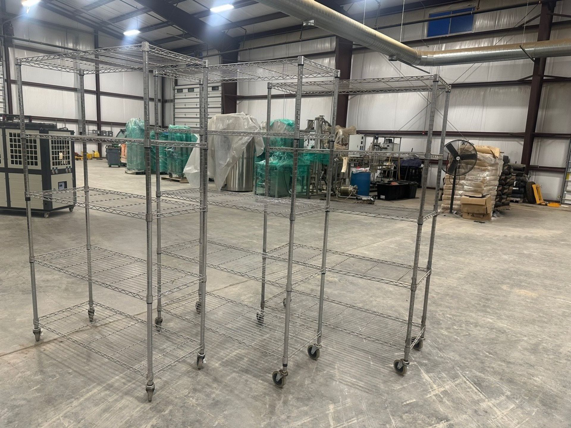 3 Metro Racks On Casters | Rig Fee $75 - Image 7 of 7