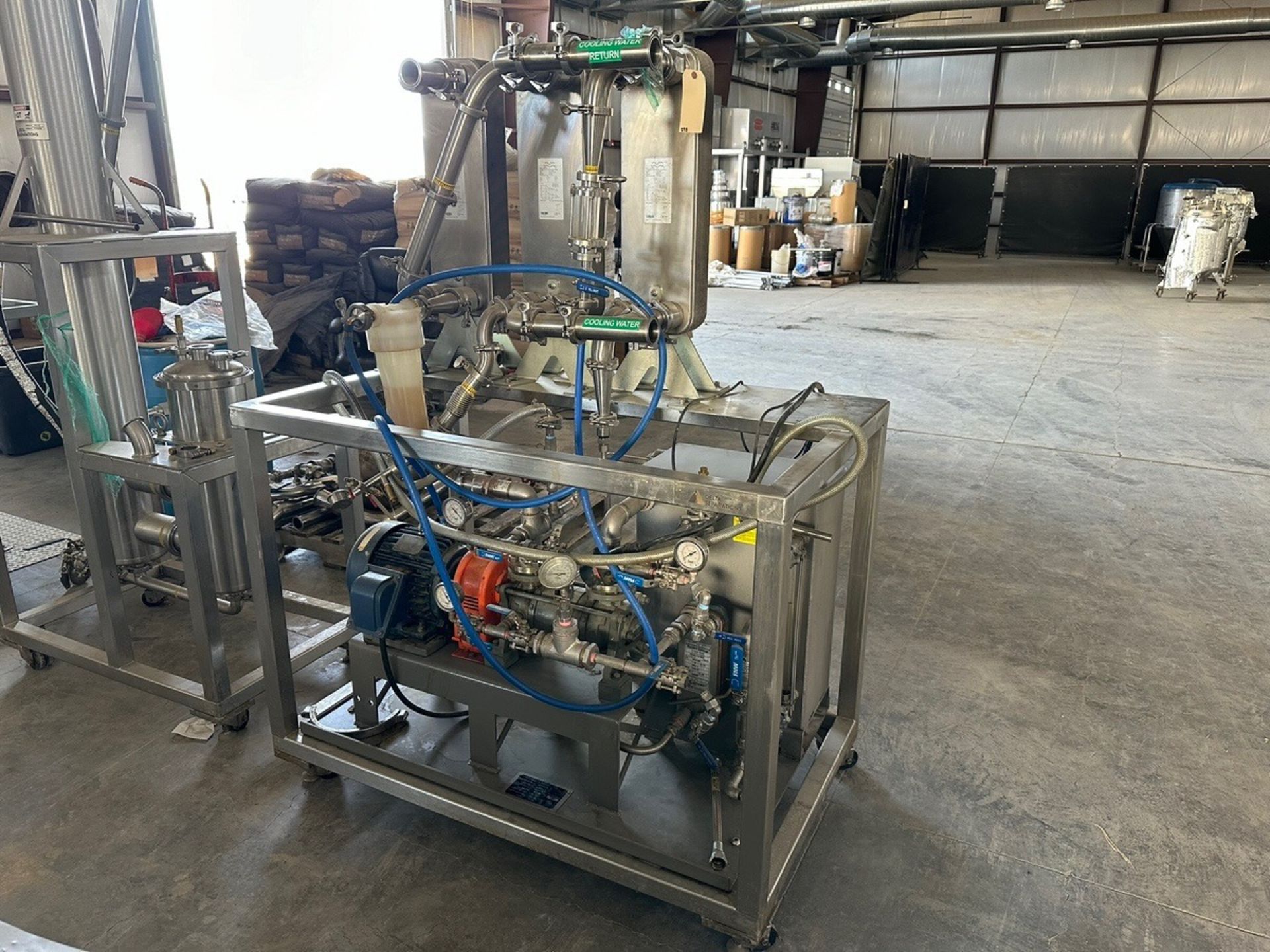 Delta Separations Falling Film Evaporator - FFE 45 Ethanol Evaporation Sy | Rig Fee $350 - Image 4 of 12