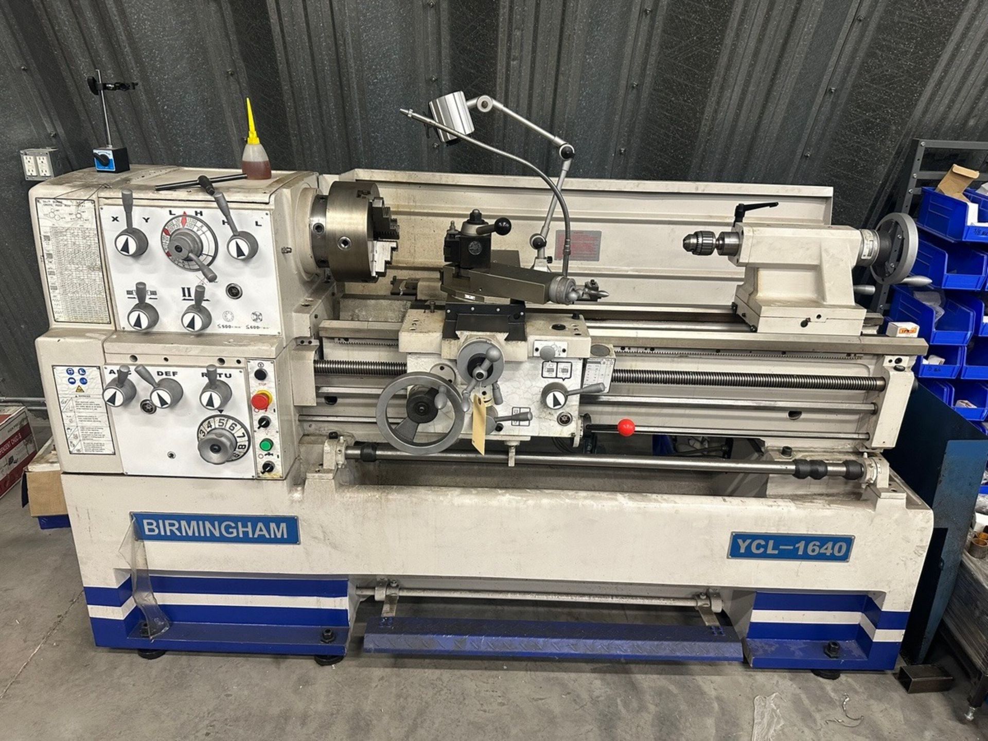 Birmingham High Speed Precision lathe, Model, YCL-1640, S/N 0519070278 | Rig Fee $500