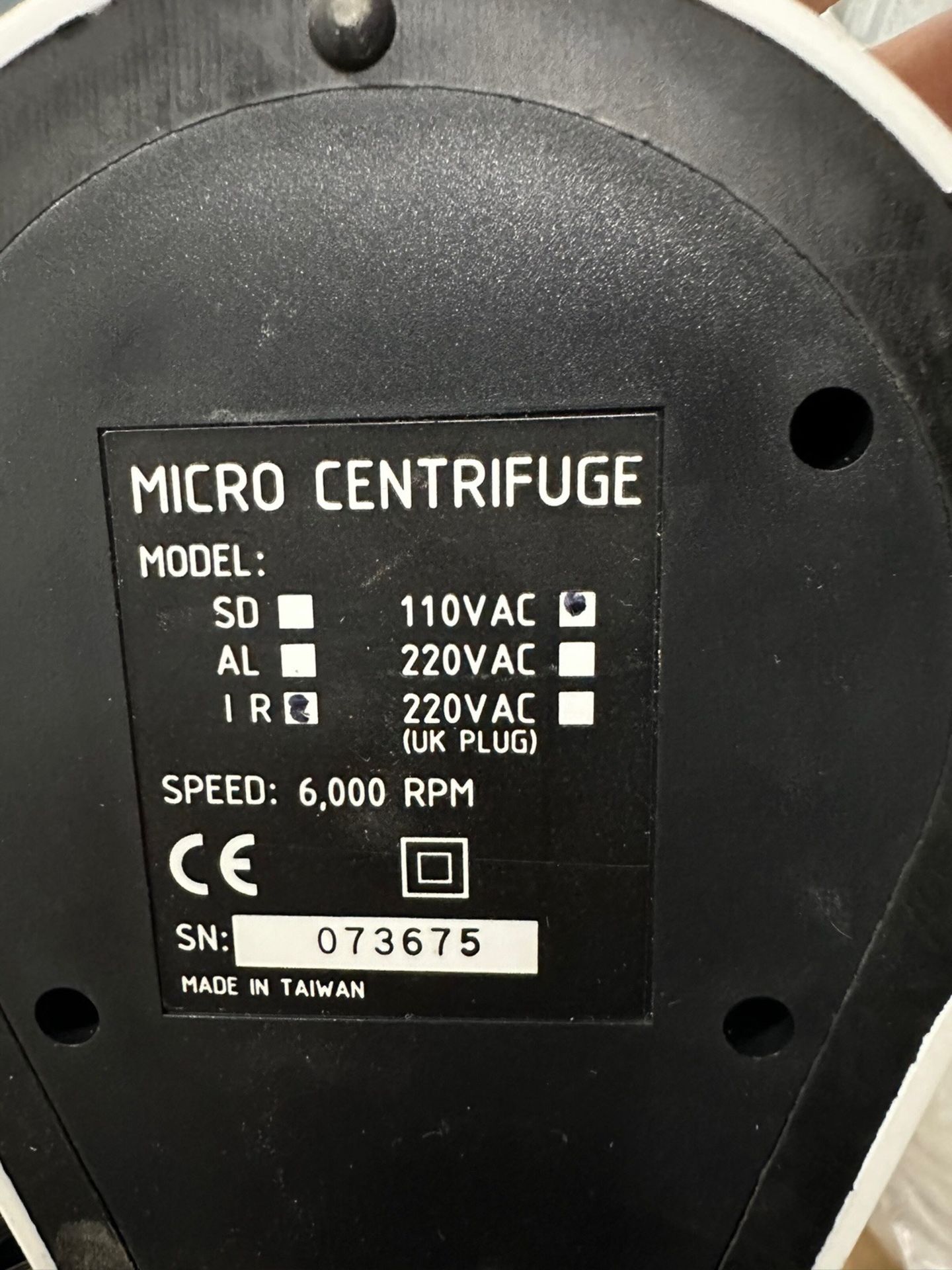 USA Scientific, Mini Centrifuge | Rig Fee $75 - Image 3 of 3