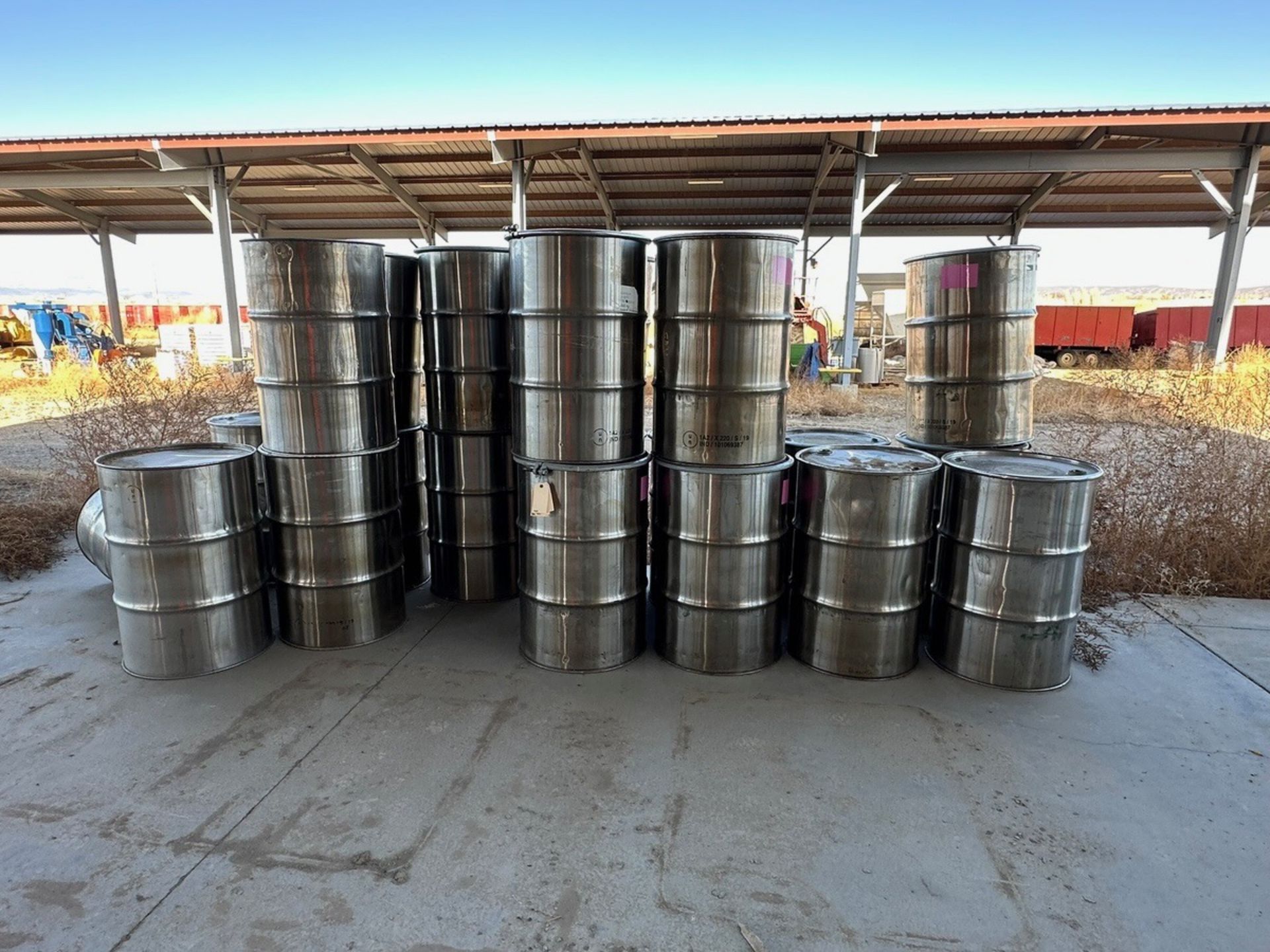 (2) Stainless Steel Barrels | Rig Fee $35