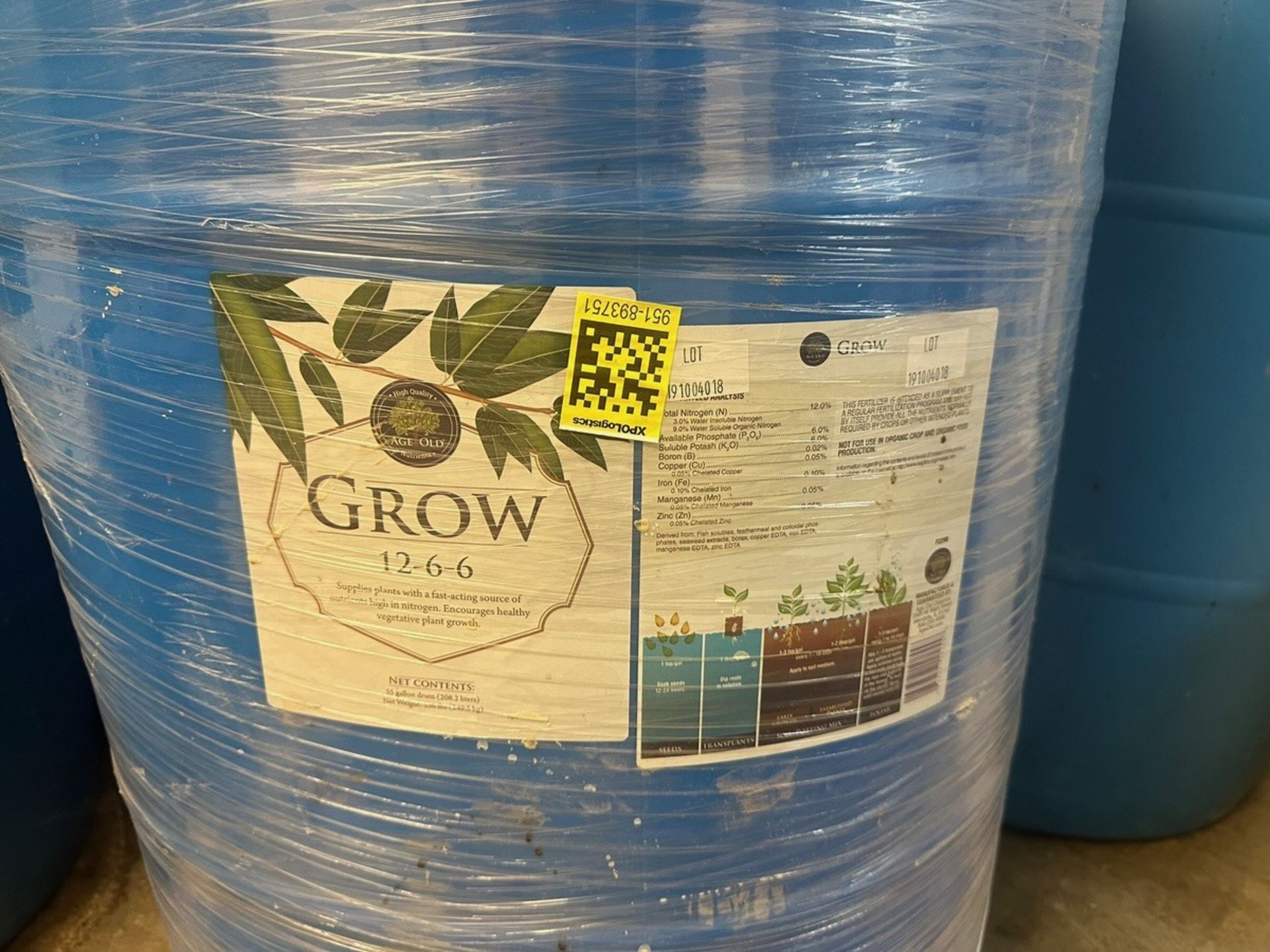 Barrels Of Grow Nutrients | Rig Fee $500 - Image 4 of 6