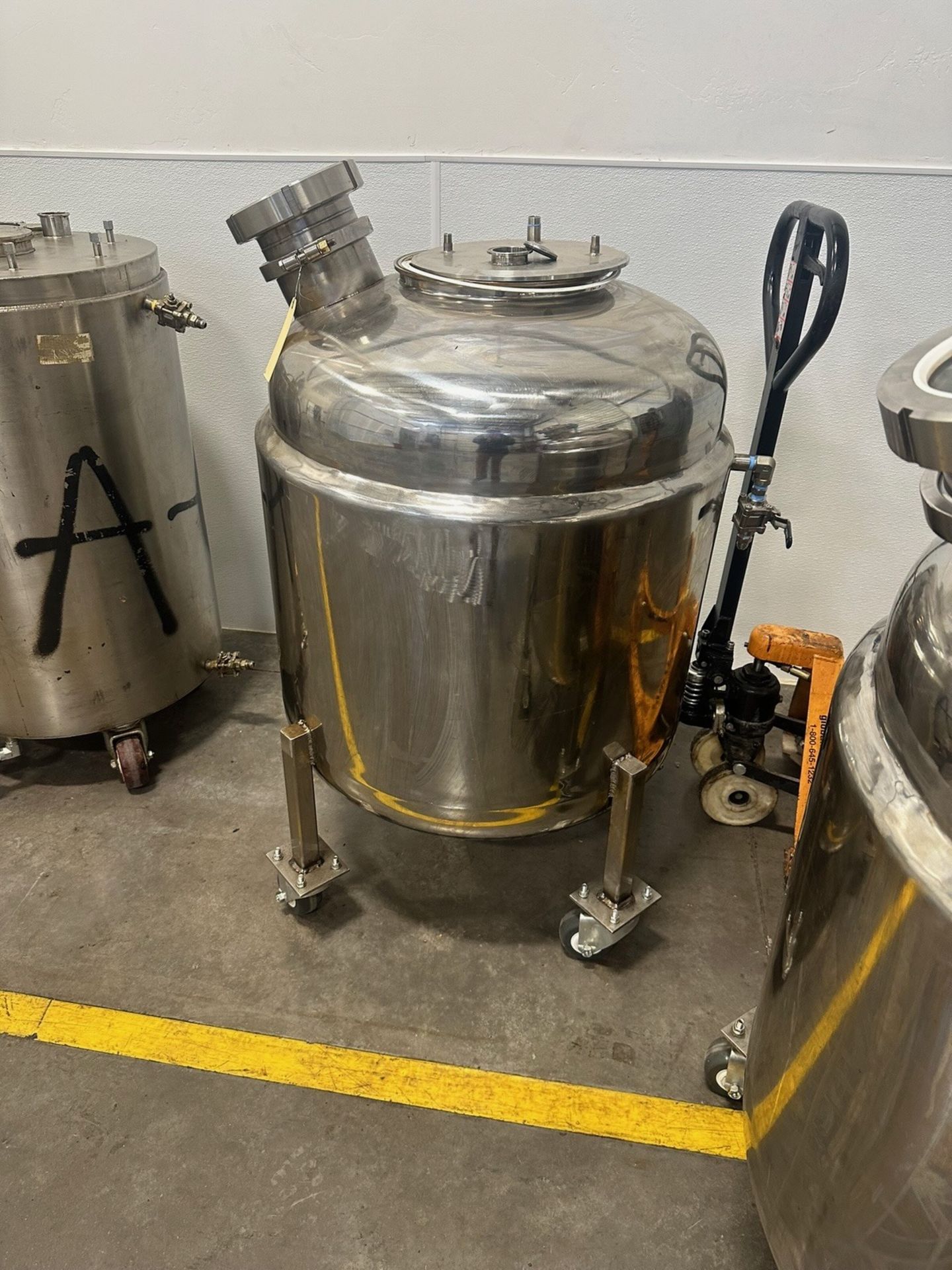 Stainless Steel 300L Jacketed Pressure Vessel | Rig Fee $100 - Image 2 of 3