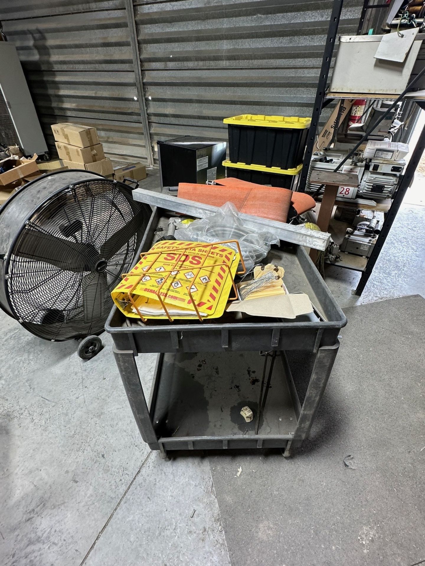 Rolling Cart With Contents | Rig Fee $75