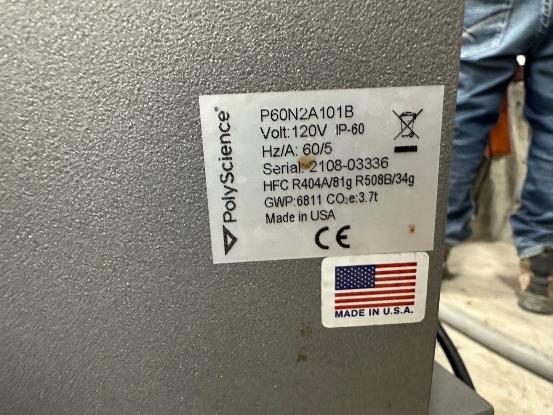 (2) PolyScience P60N2A101B Chillers (Lightly Used) | Rig Fee $25