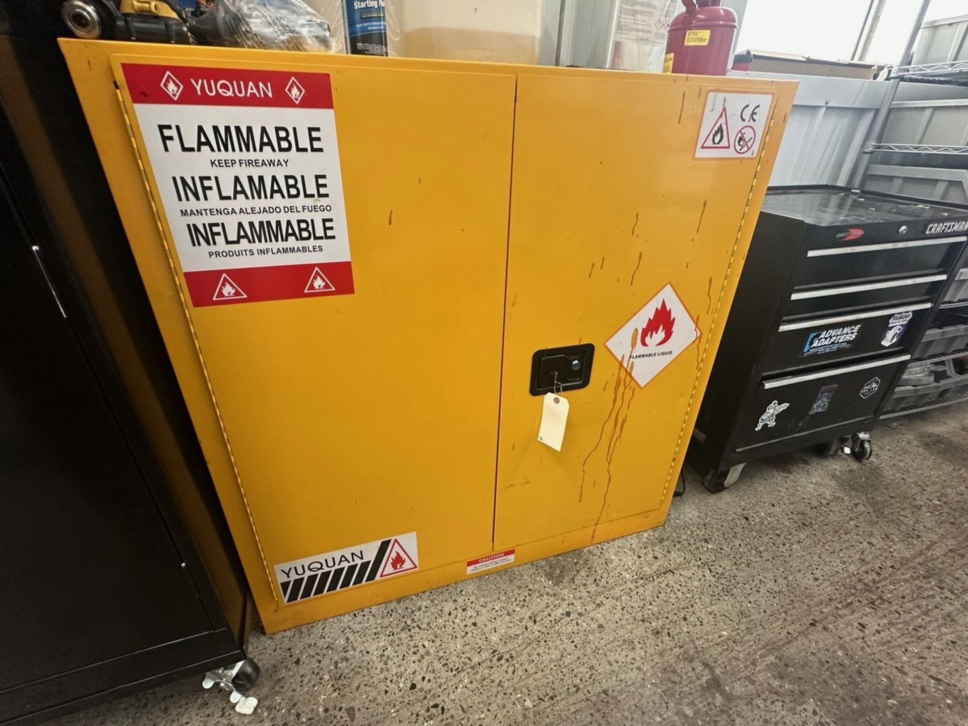 Yuquan Flammable Cabinet | Rig Fee $125