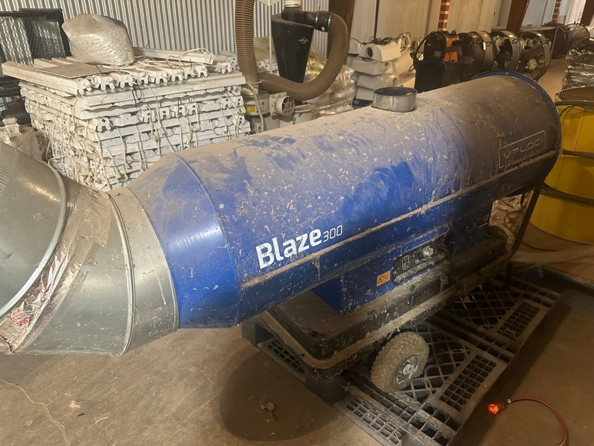 Blaze Diesel Heater, Model Blaze 300, S/N 21304607 | Rig Fee $35 - Image 3 of 4