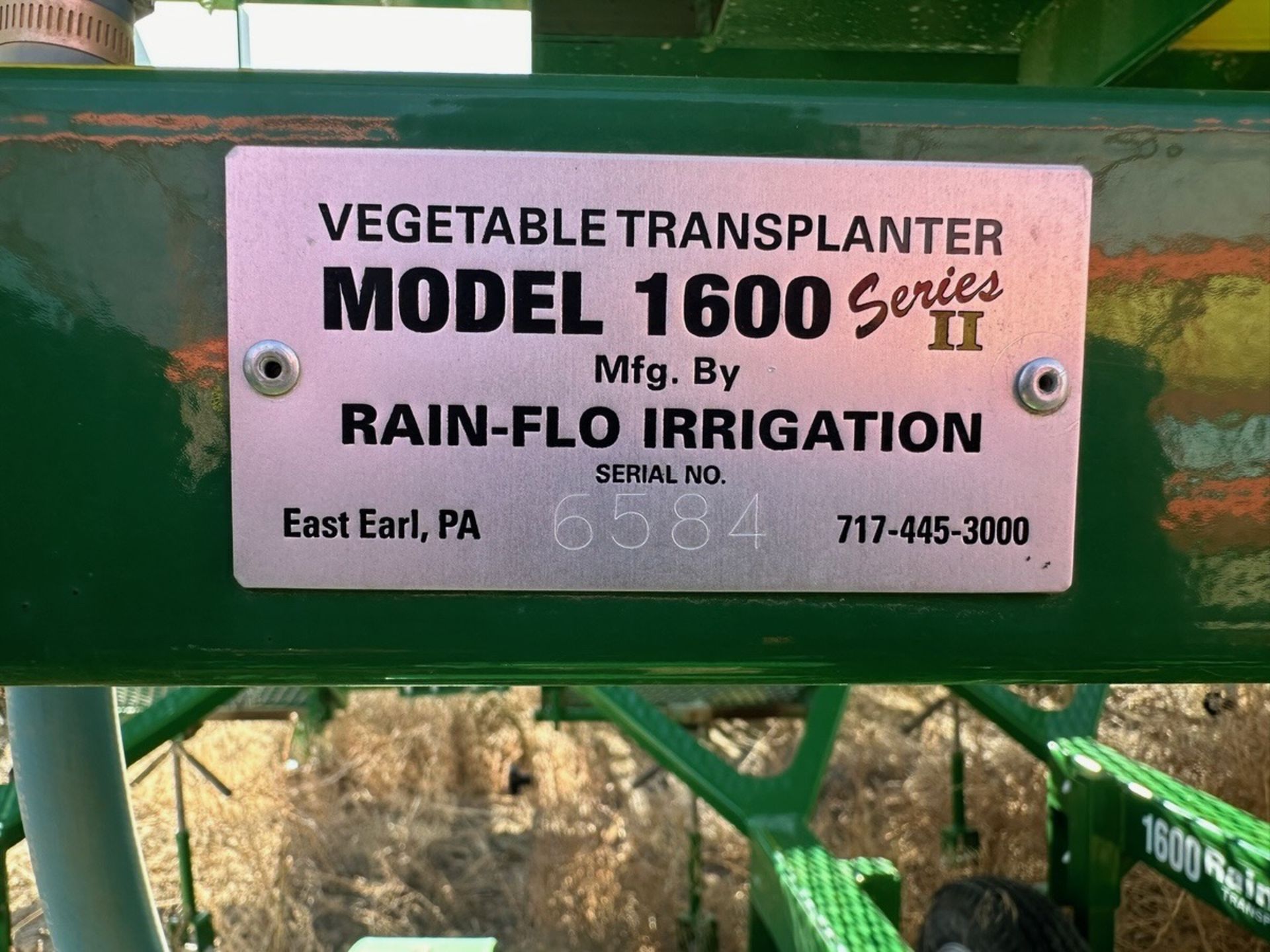 Kenco MFG Vegetable Transplanter, Model 1600, S/N 6584 | Rig Fee See Desc - Image 15 of 15