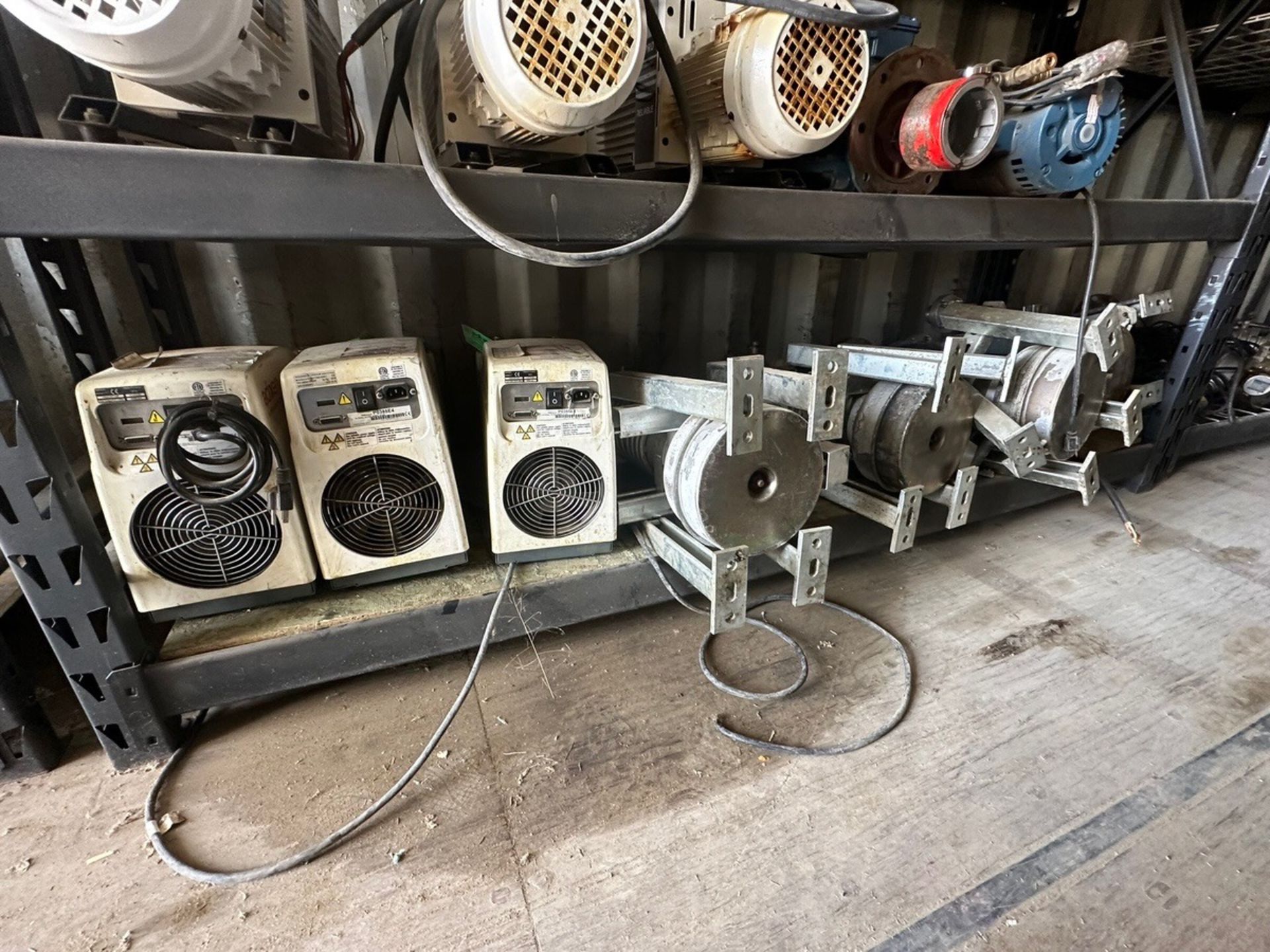 Shelf With Contents, Vacuum Pumps, Filters | Rig Fee $200 - Image 12 of 17