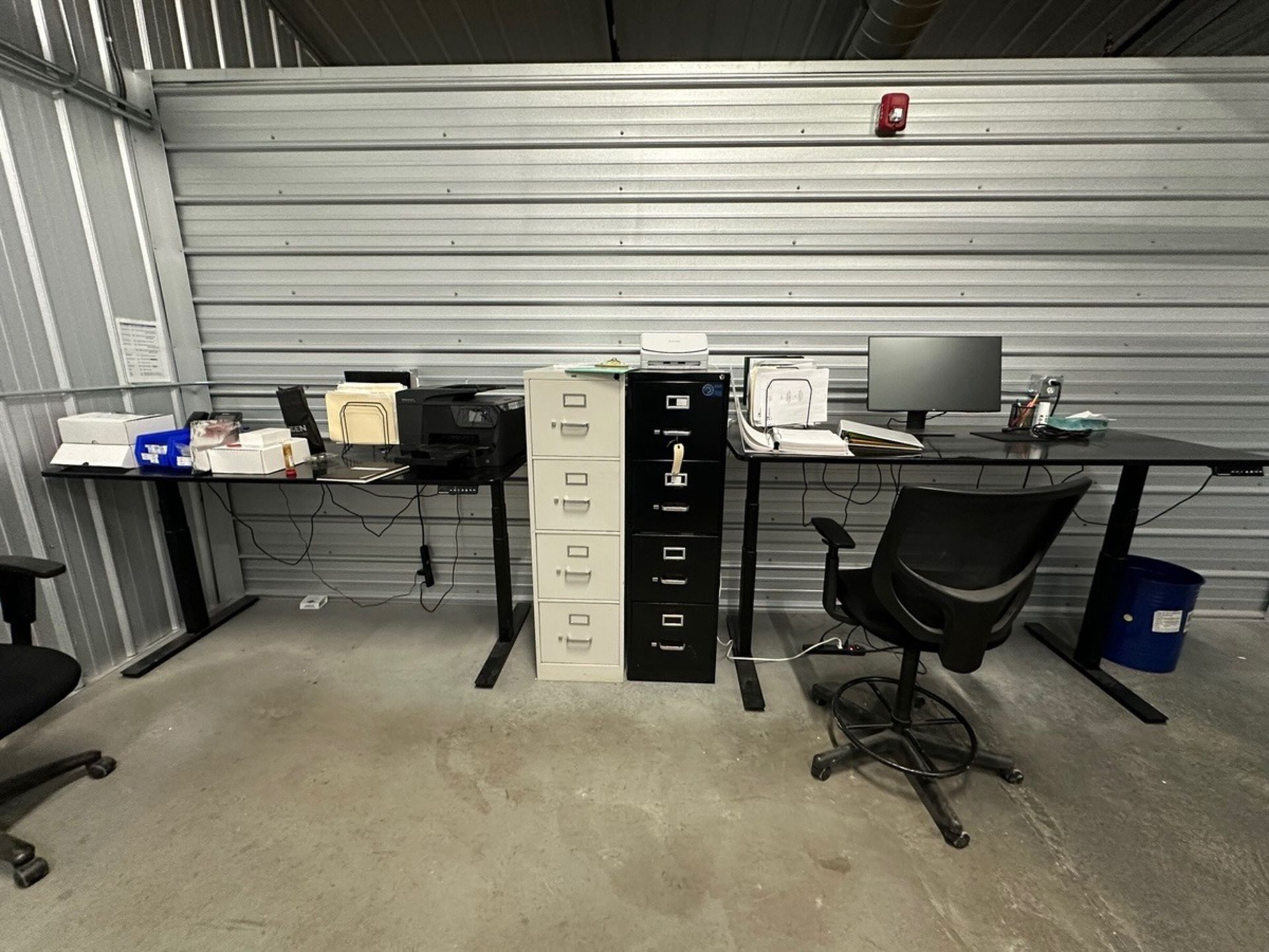 Lot of Desks, And all Contents, Chairs, Monitors, Excludes Printers | Rig Fee $350