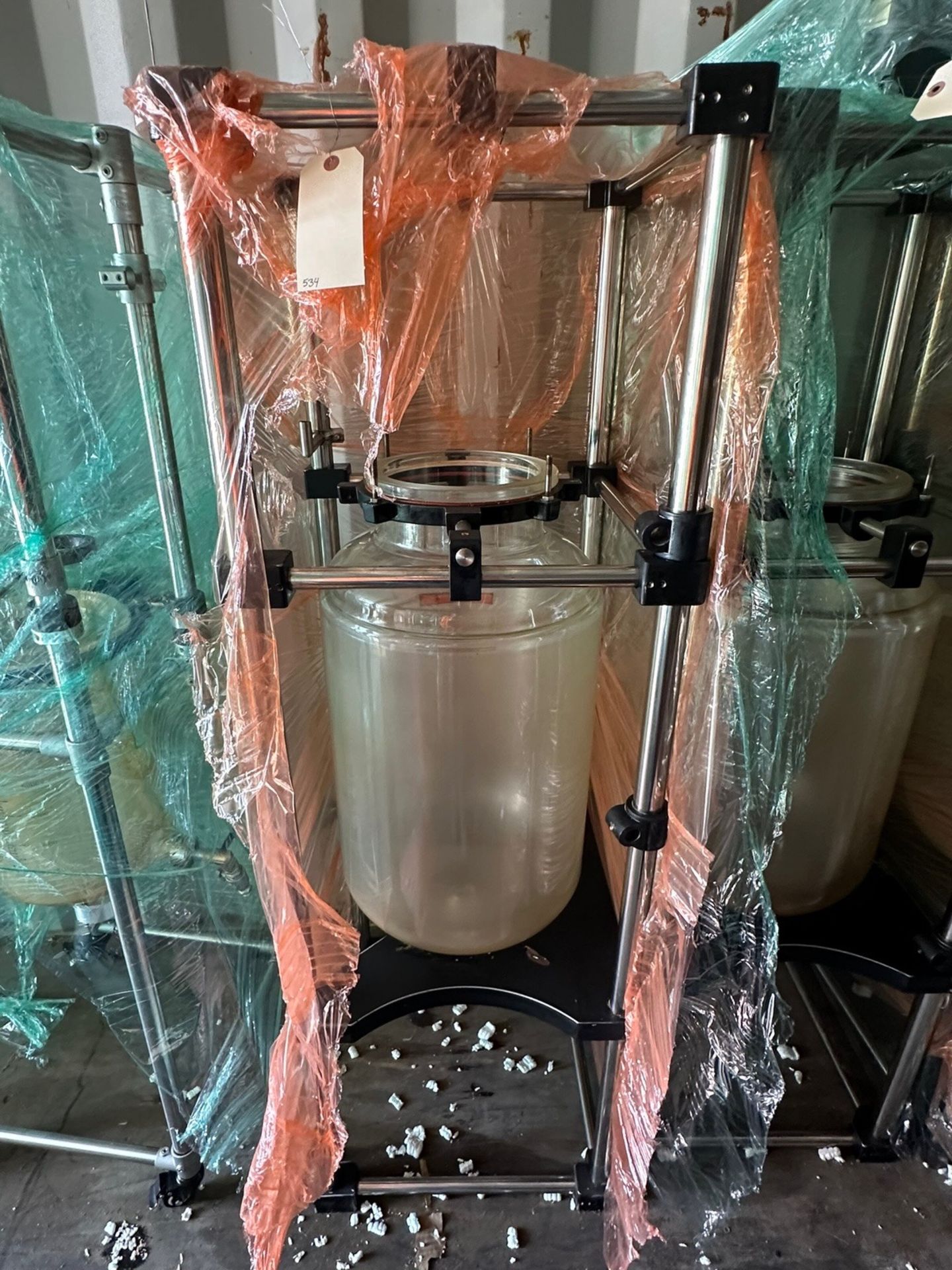 50L Glass Reactor, Jacketed | Rig Fee $200