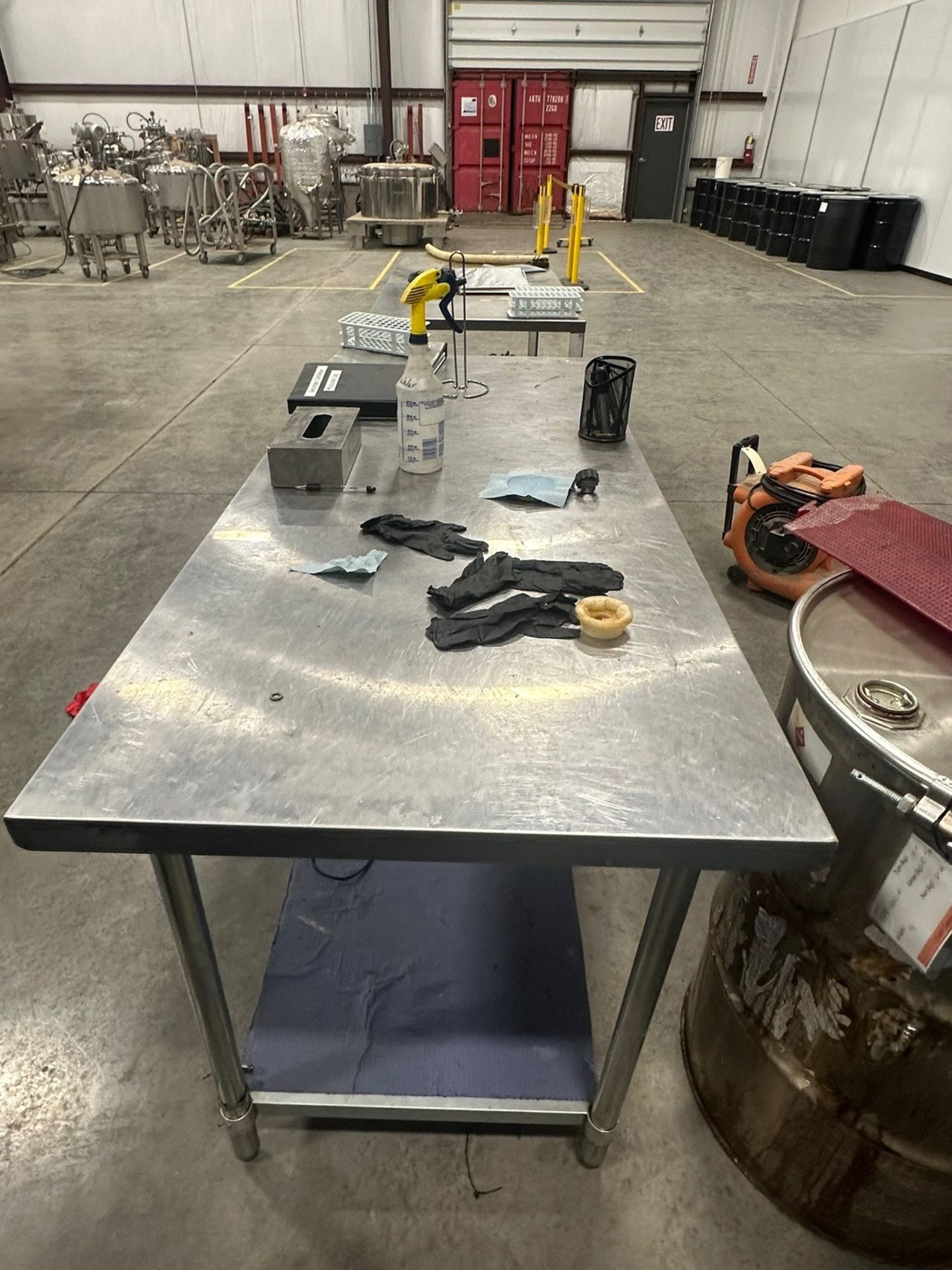 Stainless Steel Table, No Contents | Rig Fee $50 - Image 4 of 4