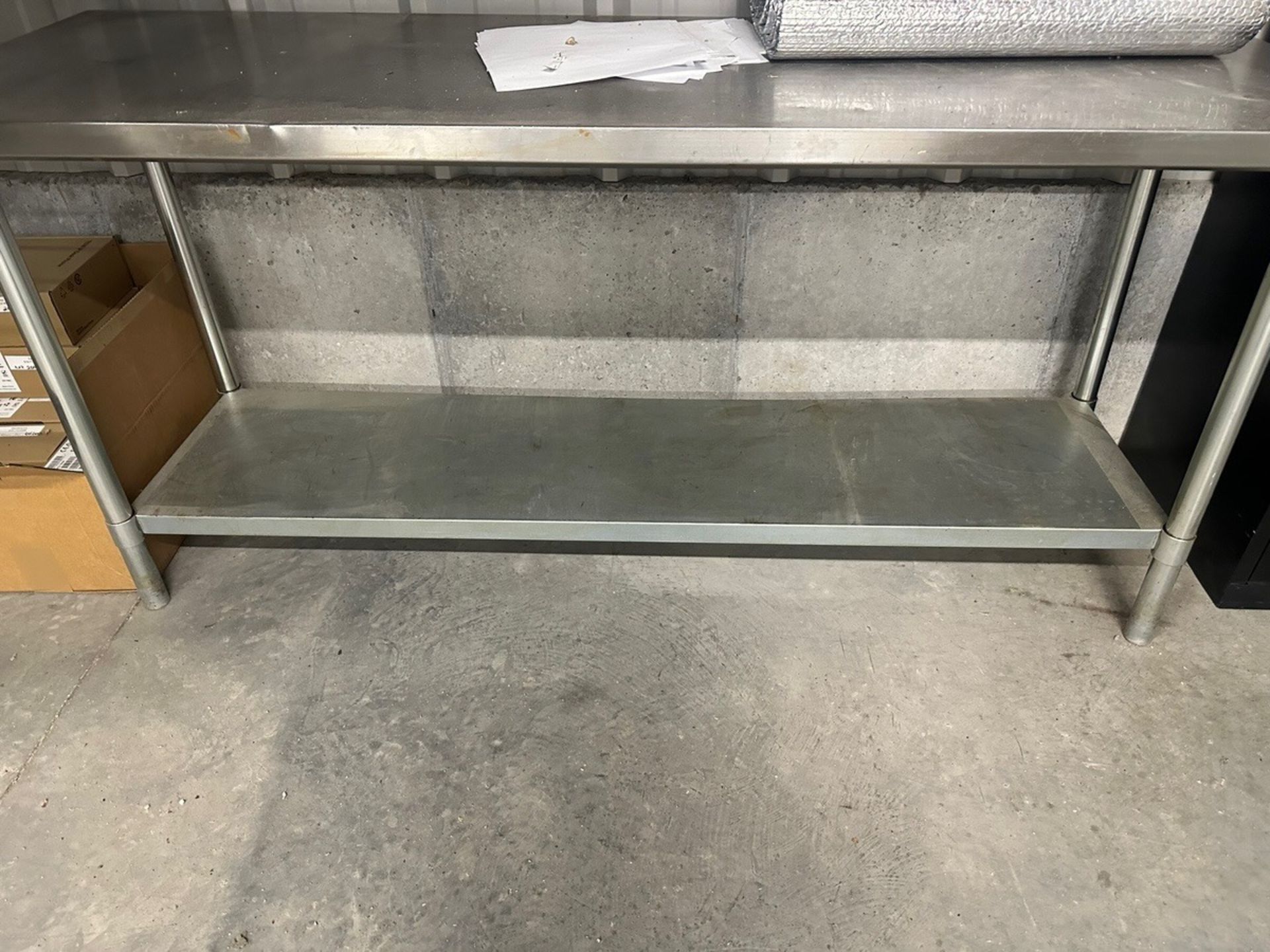 Metal Cabinet with Stainless Steel Table | Rig Fee $100 - Image 3 of 7