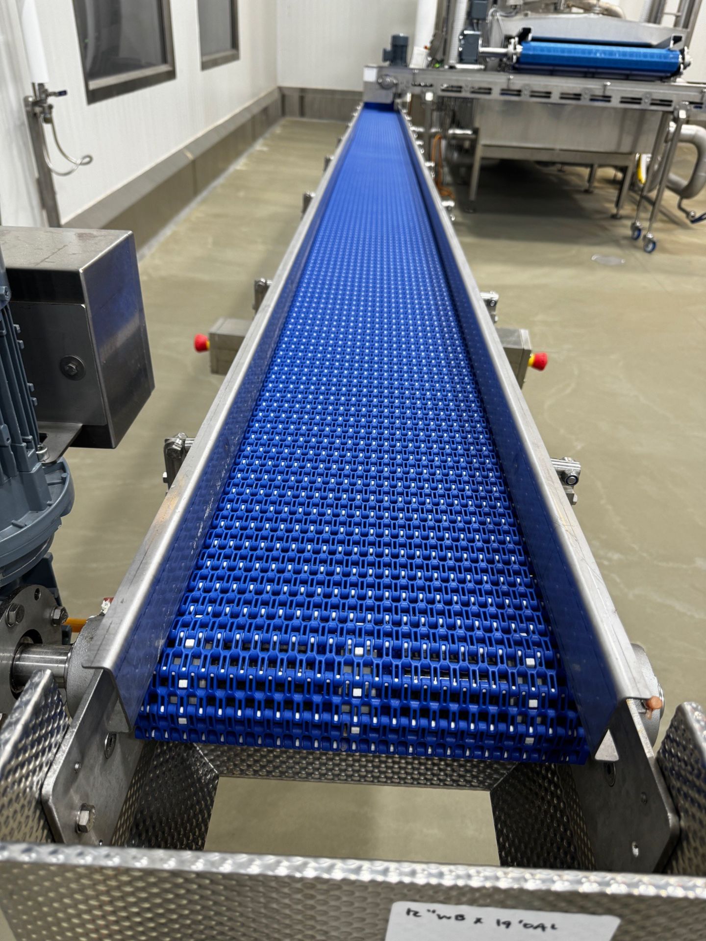 2018 Pavan Stainless Steel Frame Interlox belt Conveyor, Mounted On Ca - Subj to Bulk | Rig Fee $250 - Image 2 of 4