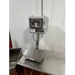 Emery Winslow Stainless Bench Top Scale, Model 7400E, 18"x18", 437S-1014-50 Weigh S | Rig Fee $25